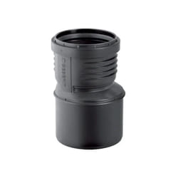 Riduzione eccentrica maschio femmina ad innesto in pp con guarnizione serie silent 90 m/40 f Geberit