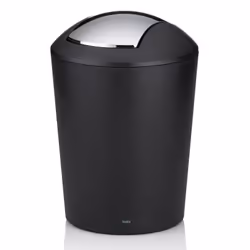 Kela Marta, 1,7 L, Rotondo, Plastica, Nero, Acciaio inox, Manuale, 15 cm