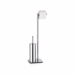 Kela Style, Scopino da bagno e supporto, Acciaio inox, Metallo, 200 mm, 200 mm, 710 mm