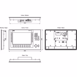 Siemens 6AV2124-1MC01-0AX0 non classificato - Vista aggiuntiva 3