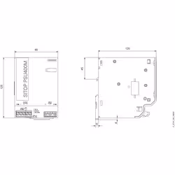 Siemens SITOP PSU400M 24 V/20 A Hutschienen-Netzteil DIN-Rail 24 V/DC 20 - Redundanz - Vista aggiuntiva 6