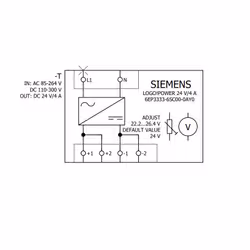 Siemens LOGO!Power/1AC/DC24V/4A/EX - Vista aggiuntiva 6