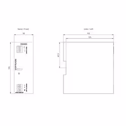 Siemens 6EP33323SB000AX0 Hutschienen-Netzteil (DIN-Rail) Inhalt 1 St. - Vista aggiuntiva 8