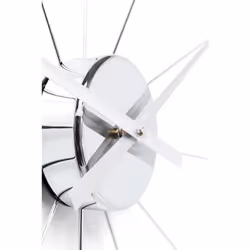 KARE Design 30199 orologio da parete e da tavolo Orologio digitale Rotondo Nero, Acciaio - Vista aggiuntiva 4