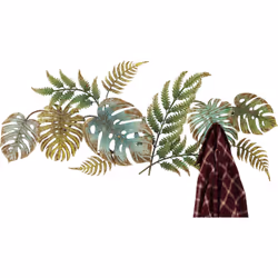 KARE Design Jungle Party, Interno, Gancio da parete, Multicolore, Acciaio, Vite, 1150 mm