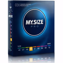 My.Size PRO *53mm* 3 pz Preservativi - Vista aggiuntiva 4
