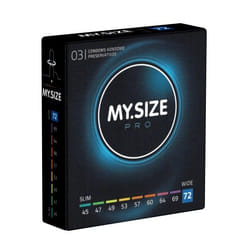 My.Size PRO *72mm* 3 pz Preservativi