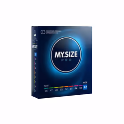 My.Size PRO *72mm* 3 pz Preservativi - Vista aggiuntiva 3