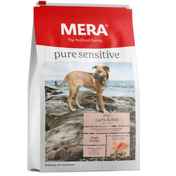 MERA Pure sensitive 12,5 kg Adulto Riso, Salmone