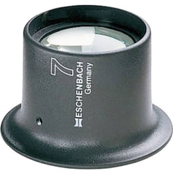 Eschenbach - 11245 Lente d'ingrandimento per orologiaio Ingrandimenti: 5 x Lente: (ø) 25 mm Antracite