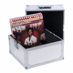 Roadinger 30110025 custodia per attrezzatura audio Registrazioni Custodia rigida Legno compensato Alluminio