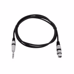 Omnitronic 30225182 cavo audio 2 m XLR (3-pin) 6.35mm Nero - Vista aggiuntiva 2