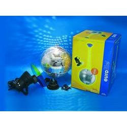 Eurolite Mirror ball set 30cm with pinspot Multicolore
