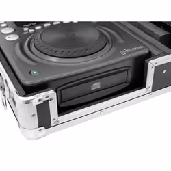 Roadinger 30125346 custodia per attrezzatura audio Controllo per DJ Baule da viaggio Legno compensato Nero, Argento - Vista aggiuntiva 4