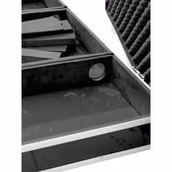 Roadinger 30125346 custodia per attrezzatura audio Controllo per DJ Baule da viaggio Legno compensato Nero, Argento - Vista aggiuntiva 5