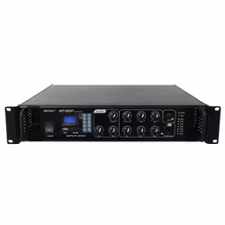 Omnitronic 80709631, 180 W, A/B, 0,5%, 85 dB, 80 - 14000 Hz, Terminali a morsetto