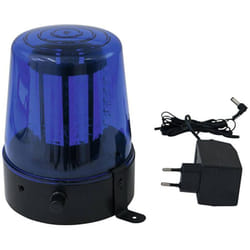 Eurolite - led (monocolore) Lampeggiante della polizia 4 w Blu Numero di lampadine: 108