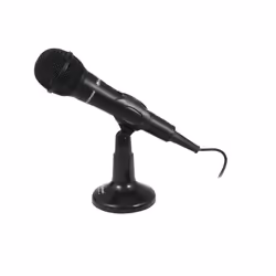 Omnitronic 13000419, Microfono da studio, -53 dB, 100 - 12000 Hz, 600 Ω, Cardiode, Dinamico