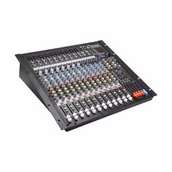 Omnitronic 10040285 mixer audio 20 - 20000 Hz Nero
