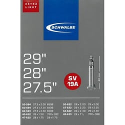 Schwalbe 10430943 camera d'aria interna per bicicletta Valvola presta 27.5"/28"/29" 50,8 - 60,96 mm