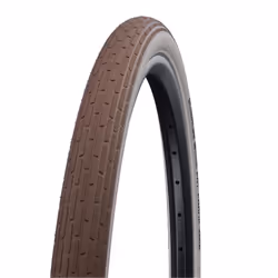 Schwalbe 11100596, 26", Città/trekking, Pneumatico tubulare, Ciclismo su pista, Marrone, Bianco, 20 - 55 psi
