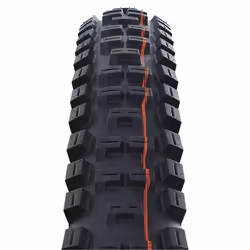 Schwalbe Big Betty HS 608, 27.5", MTB, Pneumatico Tubeless Ready, Perlina pieghevole, Discesa, Nero, Arancione