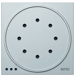 Ritto 1875920, Modulo dell'altoparlante, Argento, Superficie, 95 mm, 33 mm, 95 mm