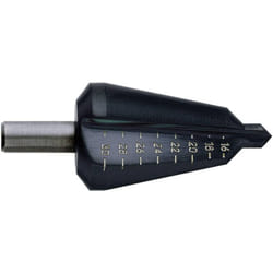 Exact - 1605201 sb-verpackung Punta conica allargaforo 3 - 14 mm hss TiAIN Alberino a 3 facce 1 pz.