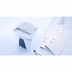 HSM Securio B24 distruggi documenti Taglio a particelle 56 dB 24 cm Bianco - Vista aggiuntiva 6