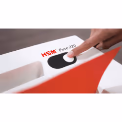 HSM Pure 220 distruggi documenti Taglio a particelle 22,5 cm Bianco - Vista aggiuntiva 8