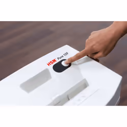 HSM PURE 120 distruggi documenti Taglio a particelle 55 dB 22,5 cm Bianco - Vista aggiuntiva 6