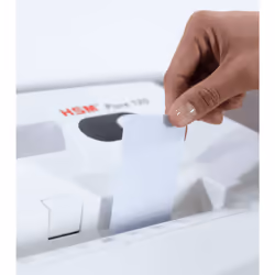 HSM PURE 120 distruggi documenti Taglio a particelle 55 dB 22,5 cm Bianco - Vista aggiuntiva 8