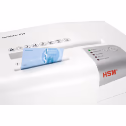 HSM X13 distruggi documenti Taglio a particelle 57 dB 4 mm Argento, Bianco - Vista aggiuntiva 4