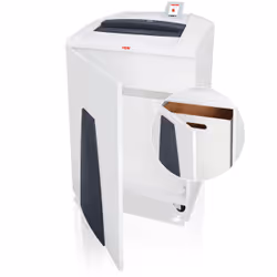 HSM Securio P44i distruggi documenti Taglio a particelle 55 dB 40 cm Nero, Bianco - Vista aggiuntiva 4