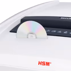 HSM Securio P36i distruggi documenti Taglio a particelle 55 dB 33 cm Nero, Bianco - Vista aggiuntiva 5