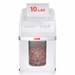 HSM 1035111 distruggi documenti Taglio a particelle 52 dB 23 cm Bianco - Vista aggiuntiva 7