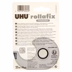 UHU Rollafix trasparente ricaricabile 25mt bl. - Vista aggiuntiva 4