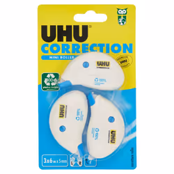UHU Correttore Roller Mini blister 3 pz x 6mt