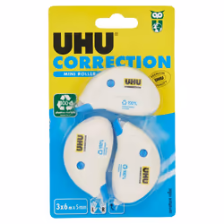 UHU Correttore Roller Mini blister 3 pz x 6mt