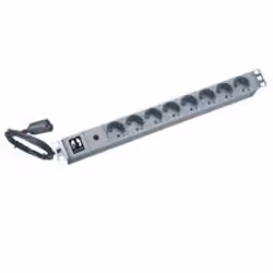 ONLINE USV-Systeme 19" USV-Steckdosenleiste, 2 m, 10 A, Grigio