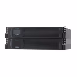 ONLINE USV-Systeme X1000RBP, Montaggio a rack, 2U, Nero, ONLINE USV-Systeme XANTO 1000R, 1500R, 9 Ah, 438 mm