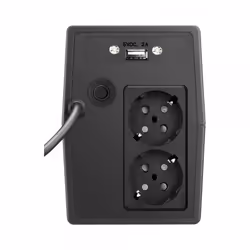 ONLINE USV-Systeme USV YUNTO Smile 800 gruppo di continuità (UPS) A linea interattiva 0,8 kVA 480 W 2 presa(e) AC