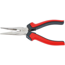 Bgs Technic - Pinza becchi mezzi tondi dritta 160 mm