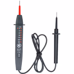 Doppia punta isolata Applicazioni molteplici Intervallo di misura: DC: 6 - 12 - 24 - 110 - 220 - 380 V AC: 110 - 220 - 370 V  ...