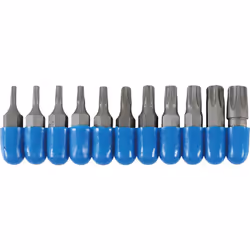 Oggetto della fornitura: Inserti per viti speciali, attacco esagonale esterno 6,3 mm (1/4"), profilo a T (per Torx): T7 - T8 ...