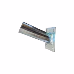 SUPPORTO A PARETE PER PROIETTORE STRADALE In acciaio zincato. Dimensione piastra cm 10x12. Ideale per fissare a muro il proie ...