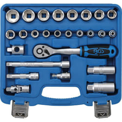 Bgs Technic - Serie di bussole surface drive 10 mm (3/8') 26 pz.
