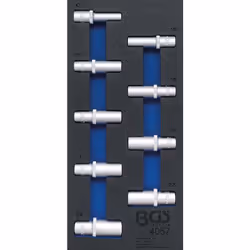 Versione Pro Torque®, profonda Con zigrinatura Oggetto della fornitura: 9 chiavi a tubo, 12,5 mm (1/2"): 10 - 13 - 15 - 16 - ...