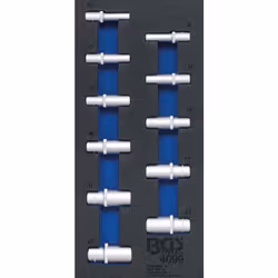 Versione Pro Torque®, profonda Con zigrinatura Oggetto della fornitura: 11 chiavi a tubo, 10 mm (3/8"): 5/16" - 1/32" - 3/8" ...