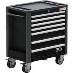 Bgs Technic - Carrello portautensili 7 cassetti altezza extra bassa vuoto